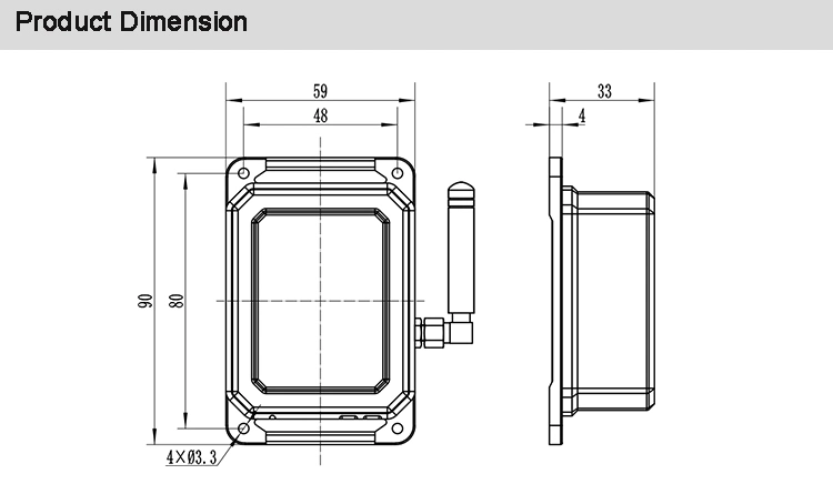 FST100-2101 NB-IOT GPRS Lora Lorawan Wireless High Temperature Humidity Sensor