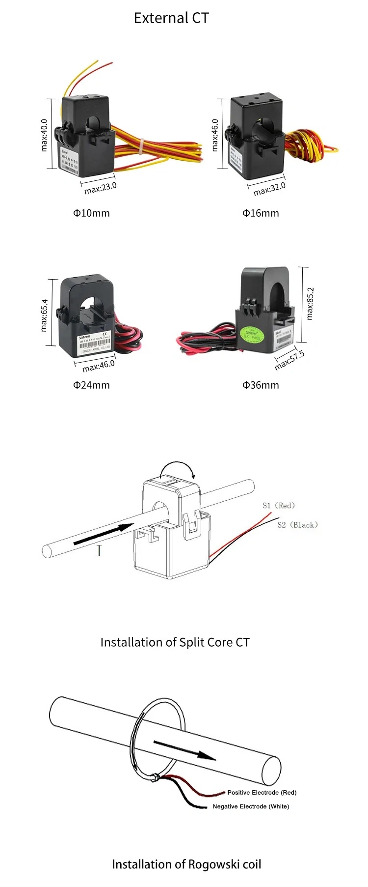 Three Phase Three Wire PV Solar Inverter Energy Meter