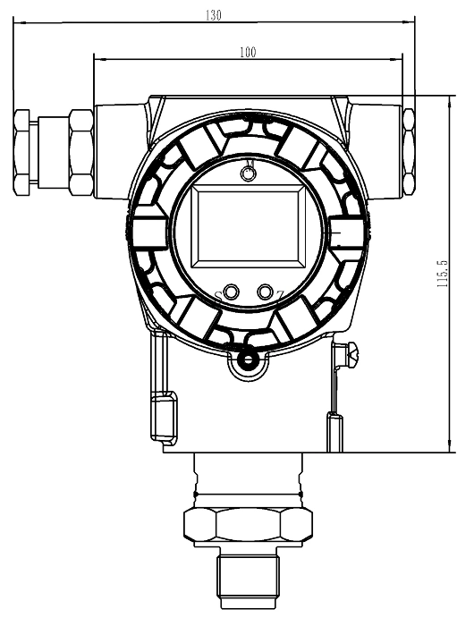 HPM86 Power Plant Intelligent Silicon Protective Pressure Transducer Sample customization