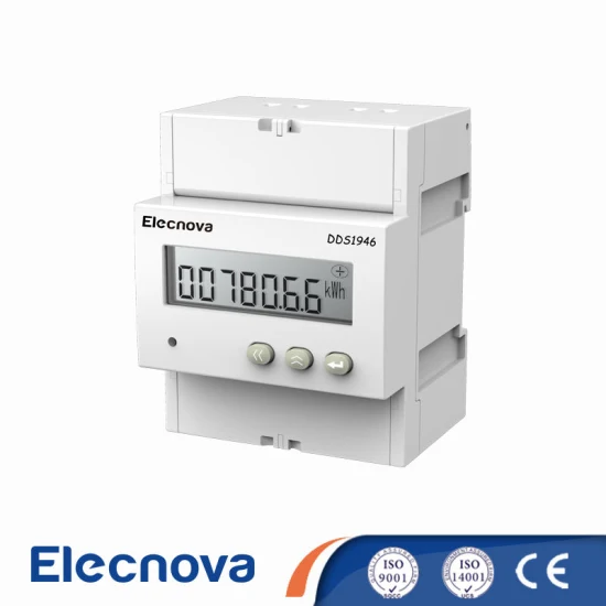 Dds1946 Einphasiger RS485-Kommunikations-Solar-PV-Wechselrichter-Energiezähler