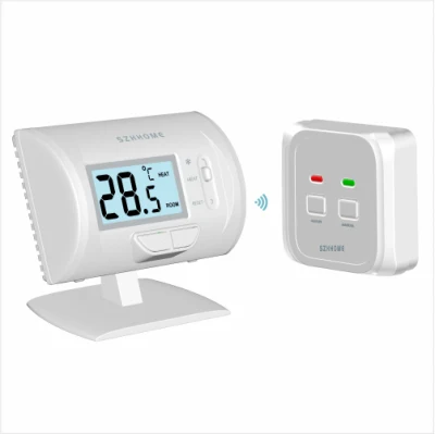 Heizung, digitaler RF-Funk-Raumthermostat und Empfänger