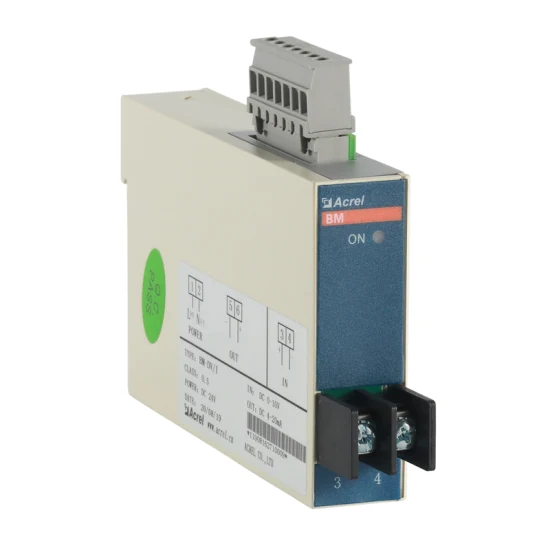 Acrel Bm-Di/II Analoger Gleichstromsignal-Stromisolator mit 2–20 mA Zweiwege-Ausgang, DIN-Schienen-Stromisolator