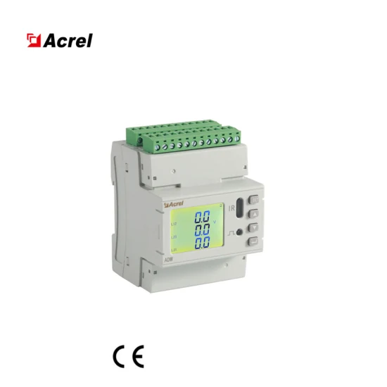 Acrel Adw210-D10-1s Modularer Multi-Loop-Wechselstrom-Mehrkreis-IOT-DIN-Schienen-Strom-Leistungsmesser-Energiezähler